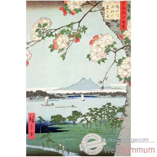 Puzzle Pommiers en fleurs Puzzle Michele Wilson A974-350