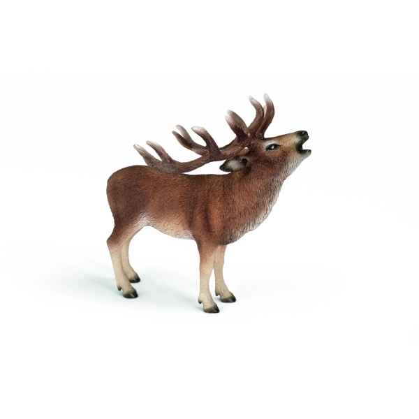 Figurine cerf rouge animaux schleich 14647