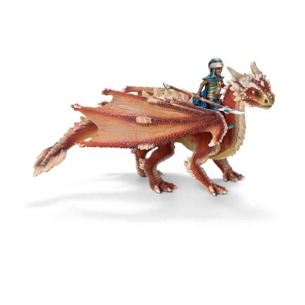 Figurine elfe jeune cavalier de dragon schleich-70465