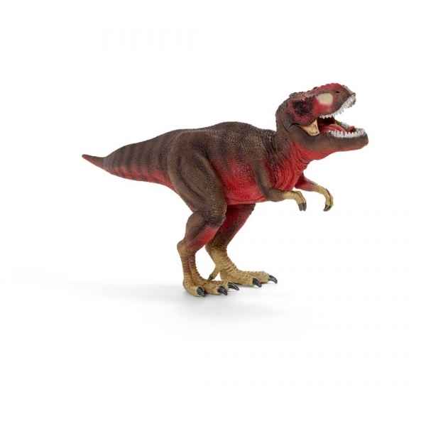 Figurine tyrannosaure rex, rouge schleich -72068