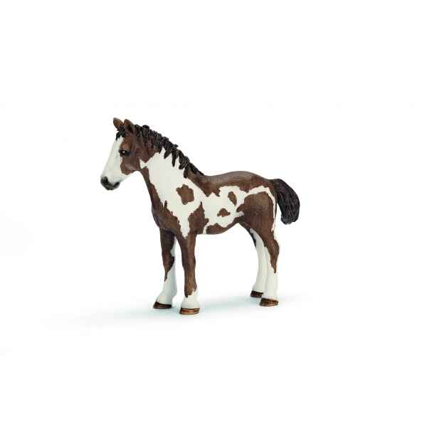Figurine yearling pinto  animaux schleich 13695