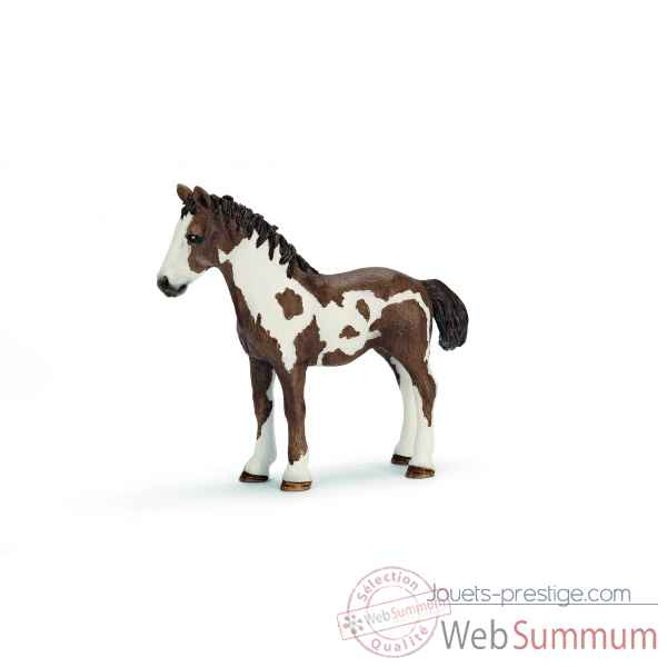 Figurine yearling pinto  animaux schleich 13695
