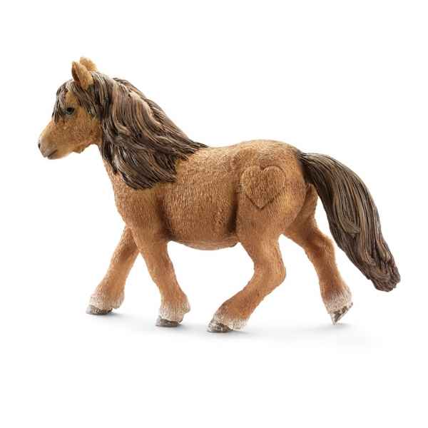 Jument poney shetland schleich -13750