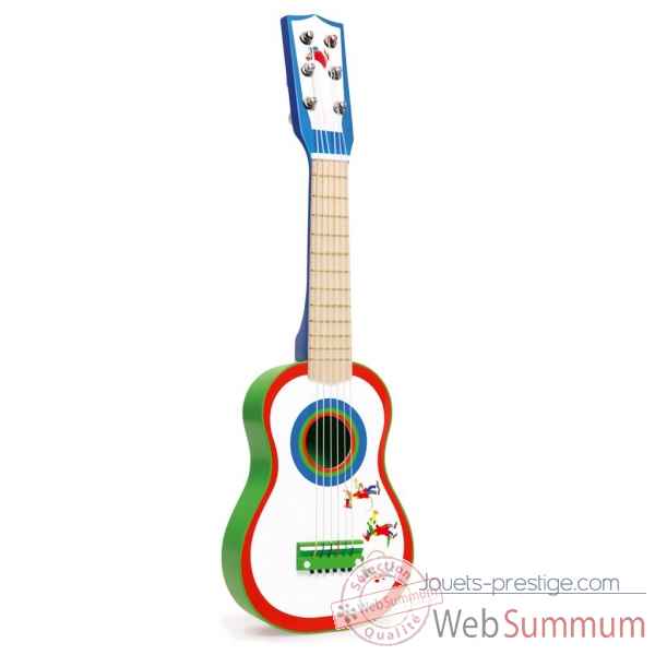 Guitare en bois fanfare 6 cordes Scratch -6181818 -3
