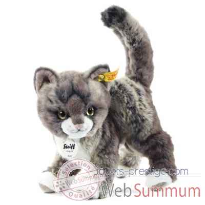 Chat kitty, gris/beige STEIFF -099335