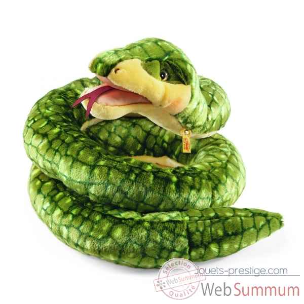 Jamila serpent vert/jaune STEIFF -075827