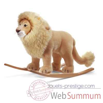 Lion à bascule leo, blond doré STEIFF -48982