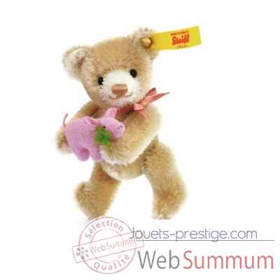 Ours teddy miniature porte-bonheur, beig STEIFF -39836