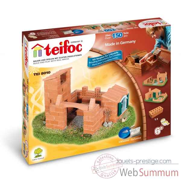 Construction en briques chateau / maison Teifoc -TEI 8010