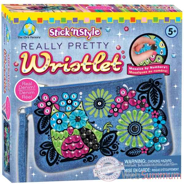 Mosaiques autocollantes - really pretty wristlet stick\'n style The ORB Factory -ORB64761