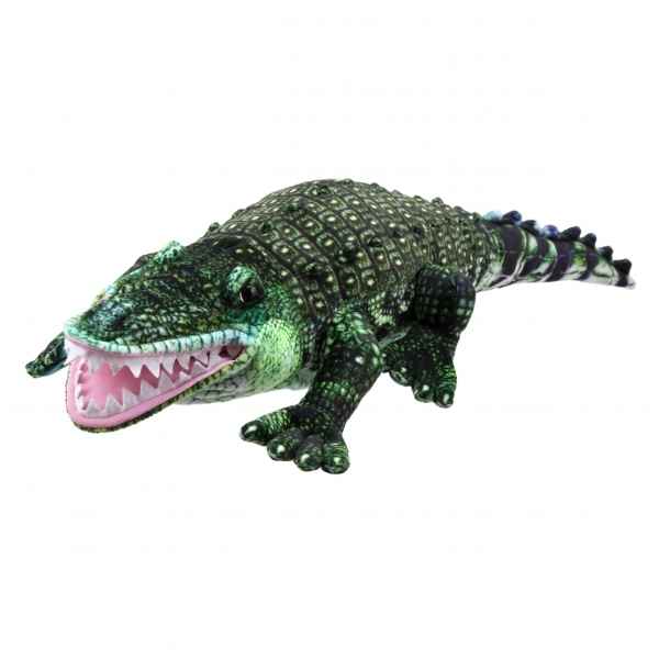 Marionnette a main geante alligator vert The Puppet Company -PC009712