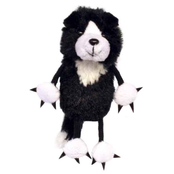 Marionnette a doigts chien Border collie the puppet company -pc002204