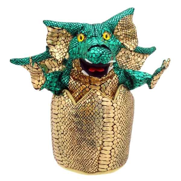 Marionnette bebe dragon (vert) The Puppet Company -PC004302