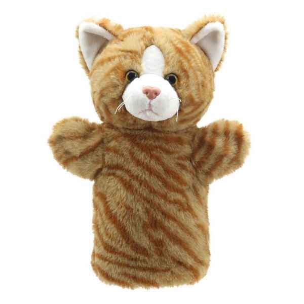 Marionnette gant chat tigre roux the puppet company -pc004605