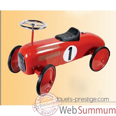 Porteur Voiture de course rouge-897R