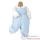 Kathe Kruse® - Vetement grenouillère bleu pour poupée bébé de 22 à 25 cm - 33873
