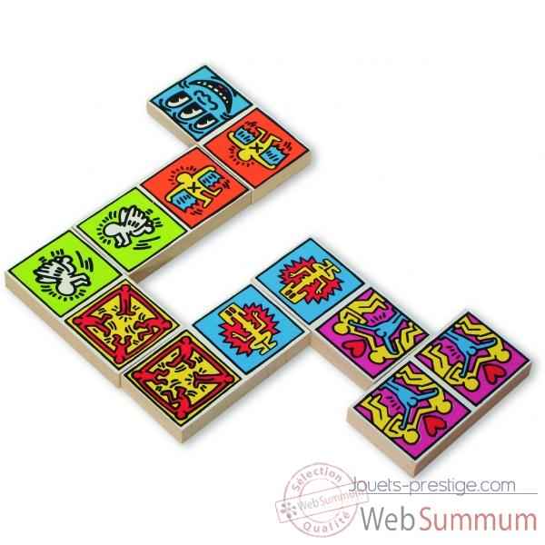 Domino couleur keith haring - Jouet Vilac 9266