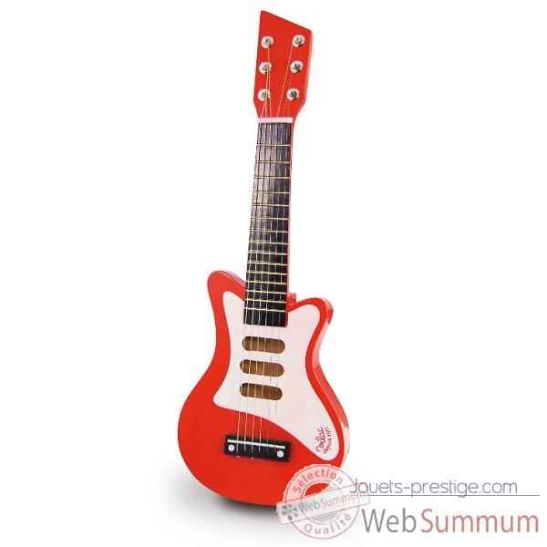 Guitare rock rouge vilac 8327