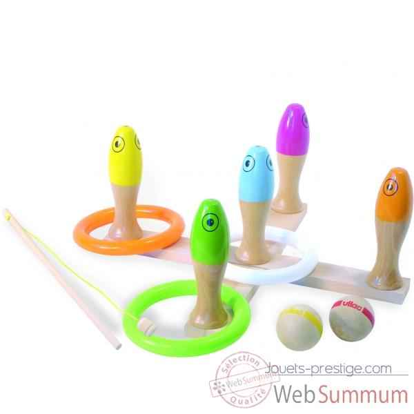 Jeu d\'adresse 3 en 1 - Jouet Vilac 4050