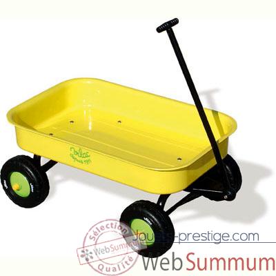 Chariot m�tal jaune - Vilac 1008