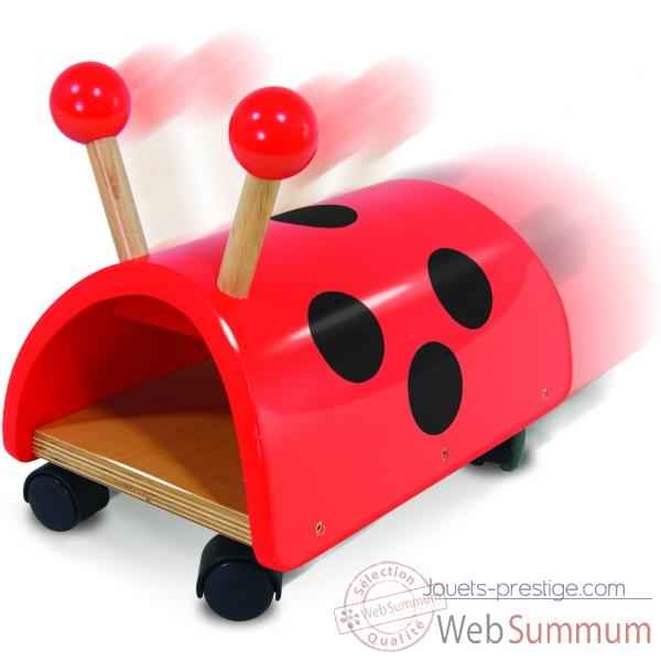 Porteur bois galb� power bug - Jouet Vilac 1011