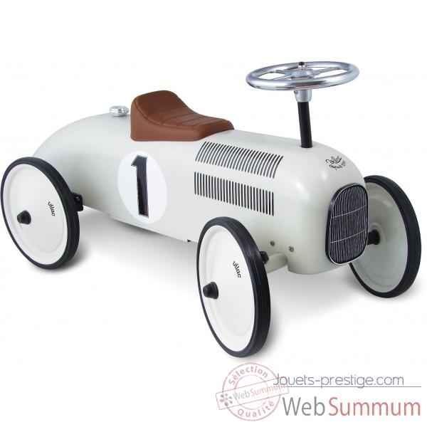 Voiture porteur m�tal blanc nacr� vilac 1102