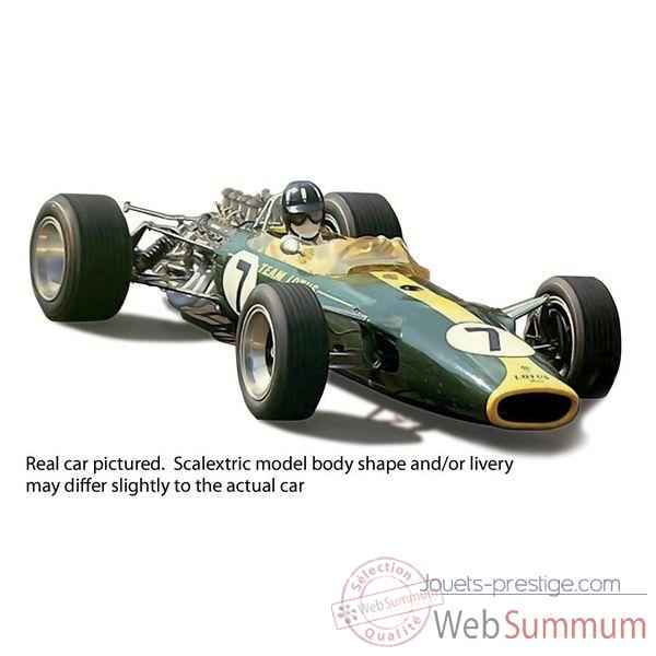 Voiture Classique Scalextric Lotus Type 49 Graham Hill -sca3031