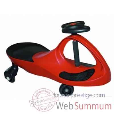 Voiture rouge kids-Car Roues silencieuses 40020