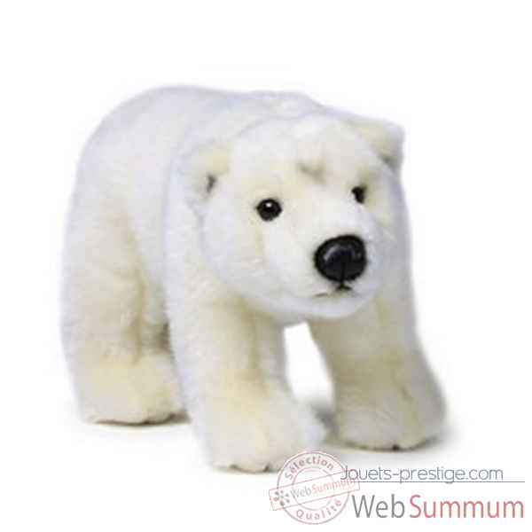 Ours polaire sur ses pattes 23 cm WWF -15 187 022